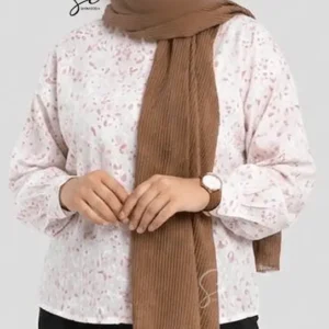شومیز جلو باز زنانه طرح پلنگی (رنگبندی)